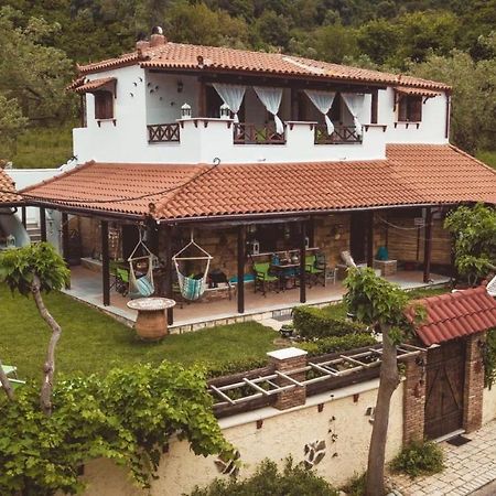 Ferienwohnung Kalogirou Stone House Limniónas Exterior foto