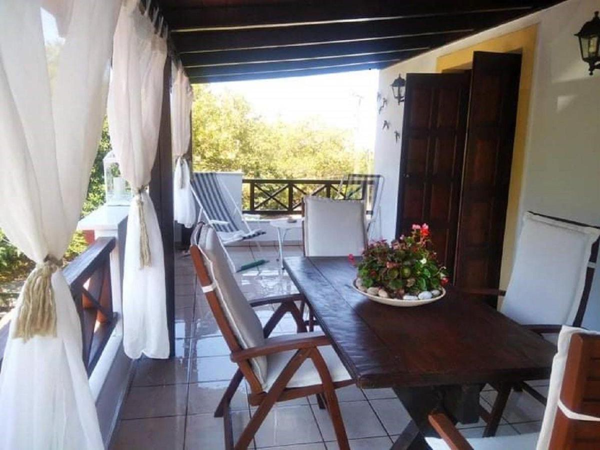 Ferienwohnung Kalogirou Stone House Limniónas Exterior foto