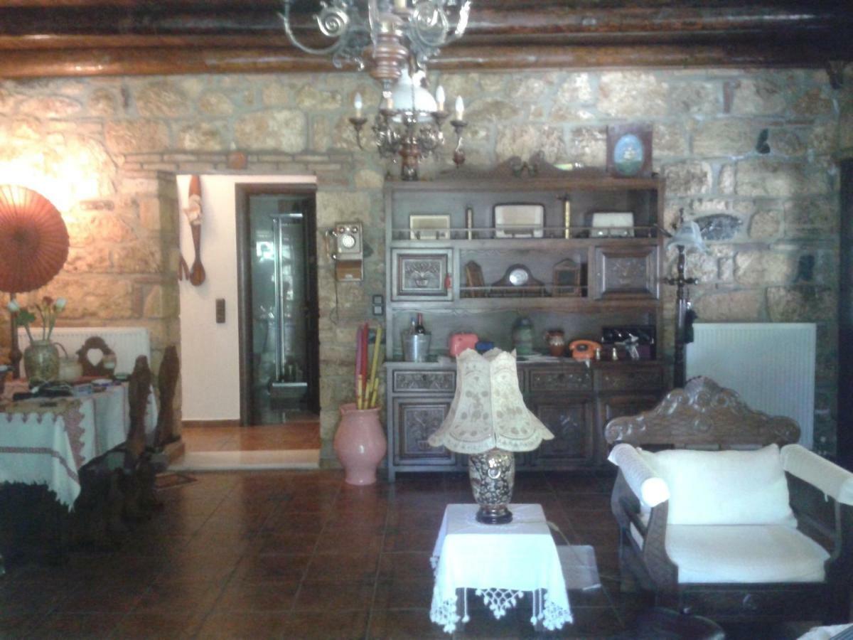 Ferienwohnung Kalogirou Stone House Limniónas Exterior foto