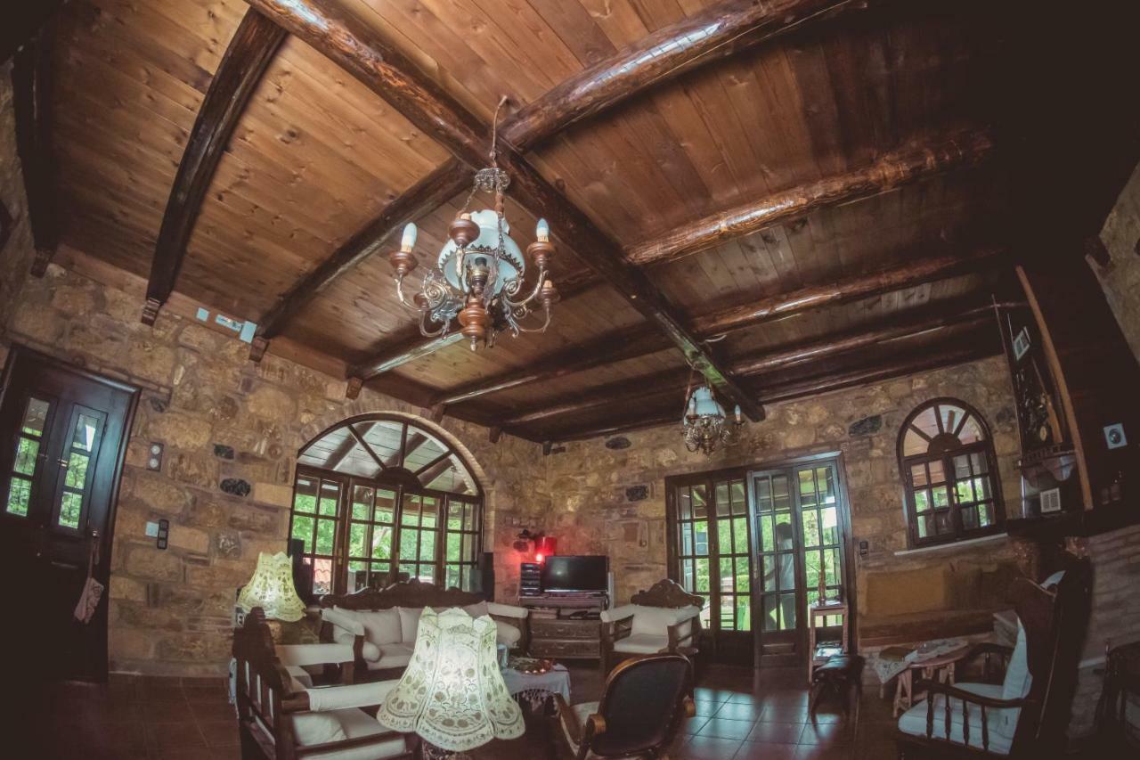 Ferienwohnung Kalogirou Stone House Limniónas Exterior foto